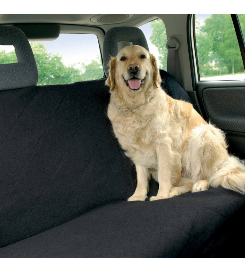 Housse de voiture siège arrière pour chien - Couverture pour chien