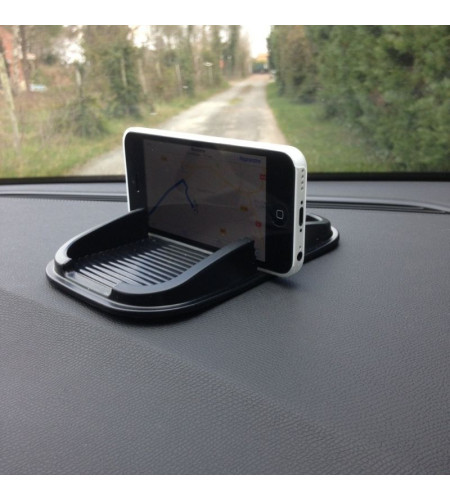 Support smartphone voiture en PVC, anti-dérapant