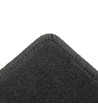 Tapis auto Fiat 500 - Moquette noir - Jeu complet | Automotoboutic