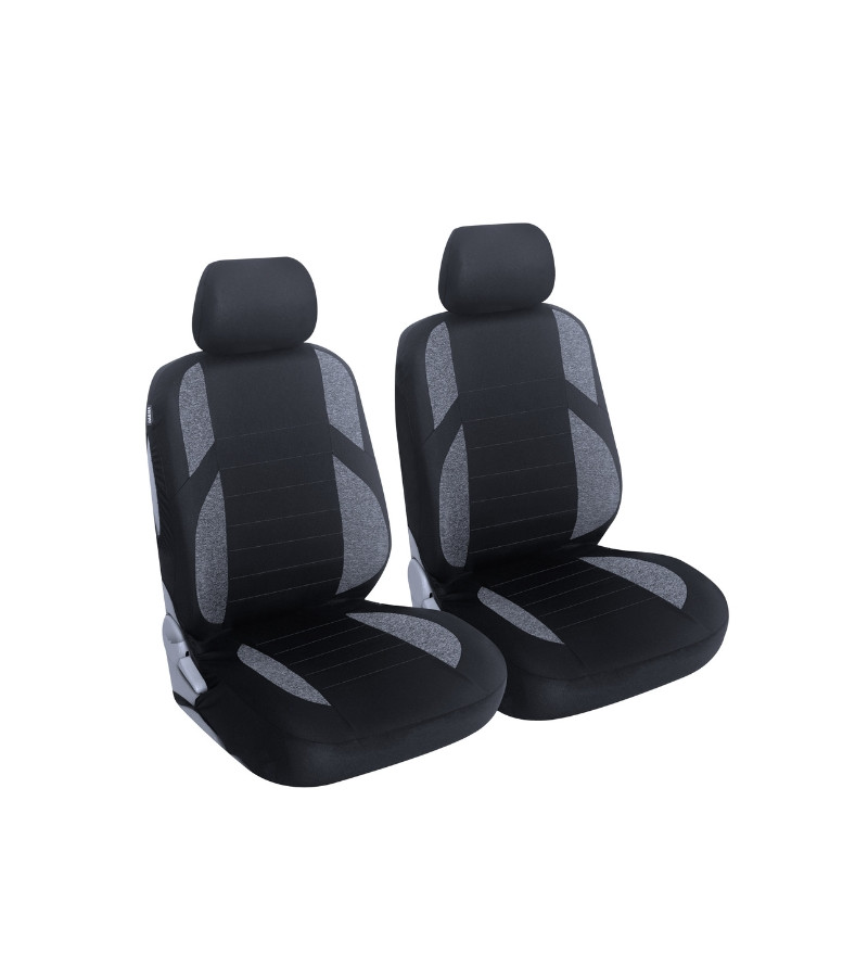 Housses de siège pour tous les sièges simples, tissu noir ACTIVline*