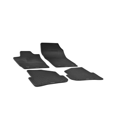 Tapis Caoutchouc Audi A1 8X - De 2010 à 2019 - 4 pcs