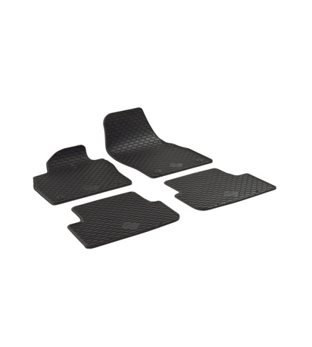 Tapis Caoutchouc Volkswagen Polo 6 - De 2017 à ce jour - 4 pcs