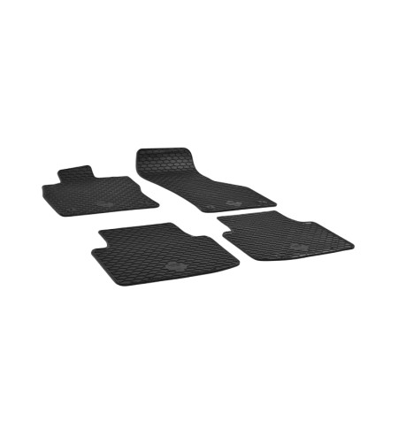 Tapis Caoutchouc Volkswagen Passat B8 - De 2014 à 2022 - 4 pcs