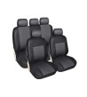 Housses siege auto classiques - Pour banquette fractionnable - Noir