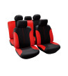 Housses siege auto Sport spécial Berlines  - Jeu complet noir & rouge