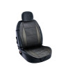 Couvre siege auto - Aspect Daim - Noir & gris